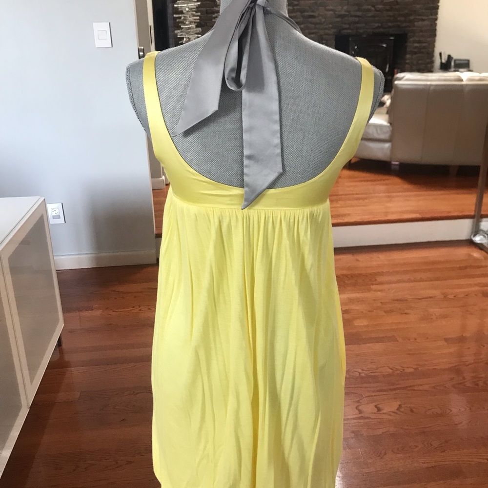Yellow Flowy Dress, MM Couture by Miss Me, Sz. S - Picture 3 of 7